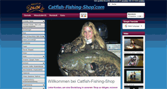 Desktop Screenshot of catfish-fishing-shop.com